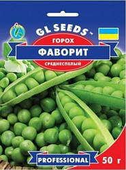 Насіння гороху Фаворит 50 г, GL SEEDS