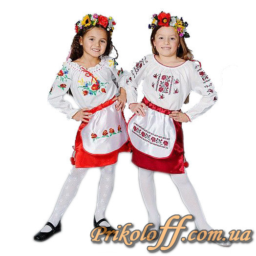 Дитячий костюм "Українська дівчинка" (5-7 років), фото 1