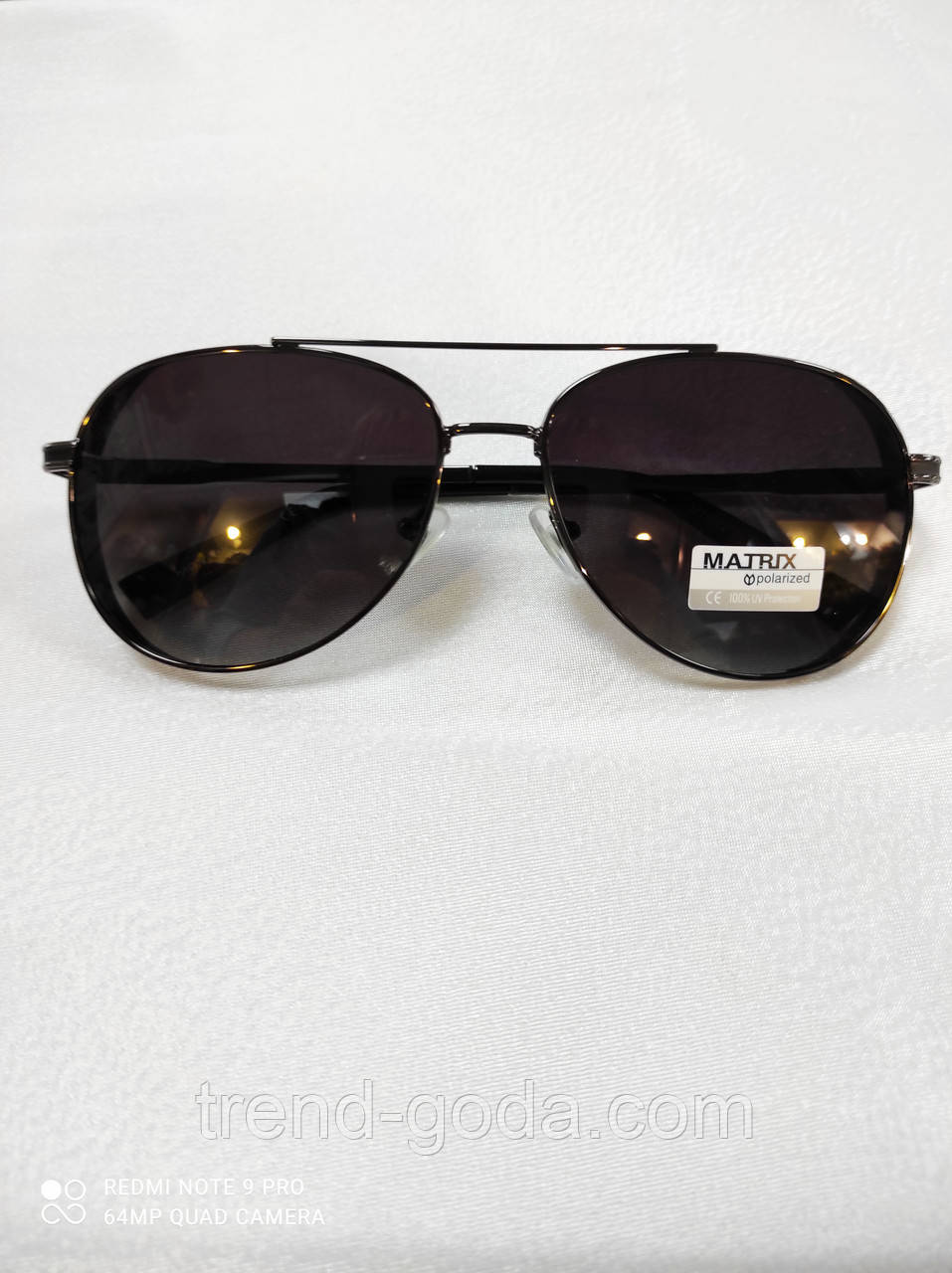 Чоловічі сонцезахисні окуляри Aviator Matrix Polarized Сонцезахисні поляризаційні стильні чоловічі окуляри