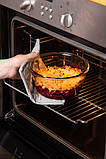 Форма для запікання кругла скляна з кришкою для запікання в мікрохвильовій печі і духовці Pyrex Cook and Go, фото 2
