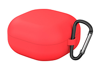 Чехол-накладка DK Silicone Candy Friendly карабин для Samsung Galaxy Buds Pro (R190) (011386) (red)