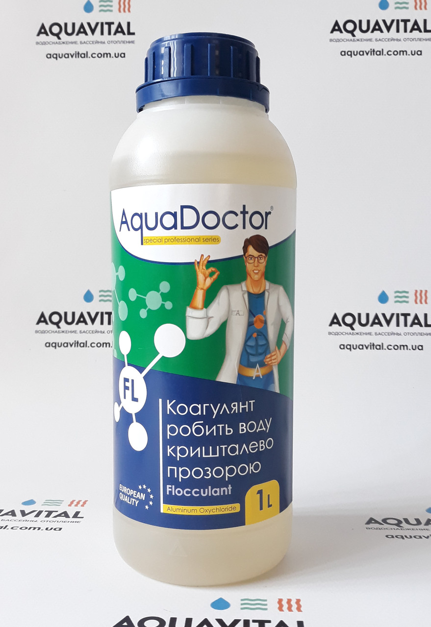 Рідкий коагулюючий засіб AquaDoctor FL 1 літр