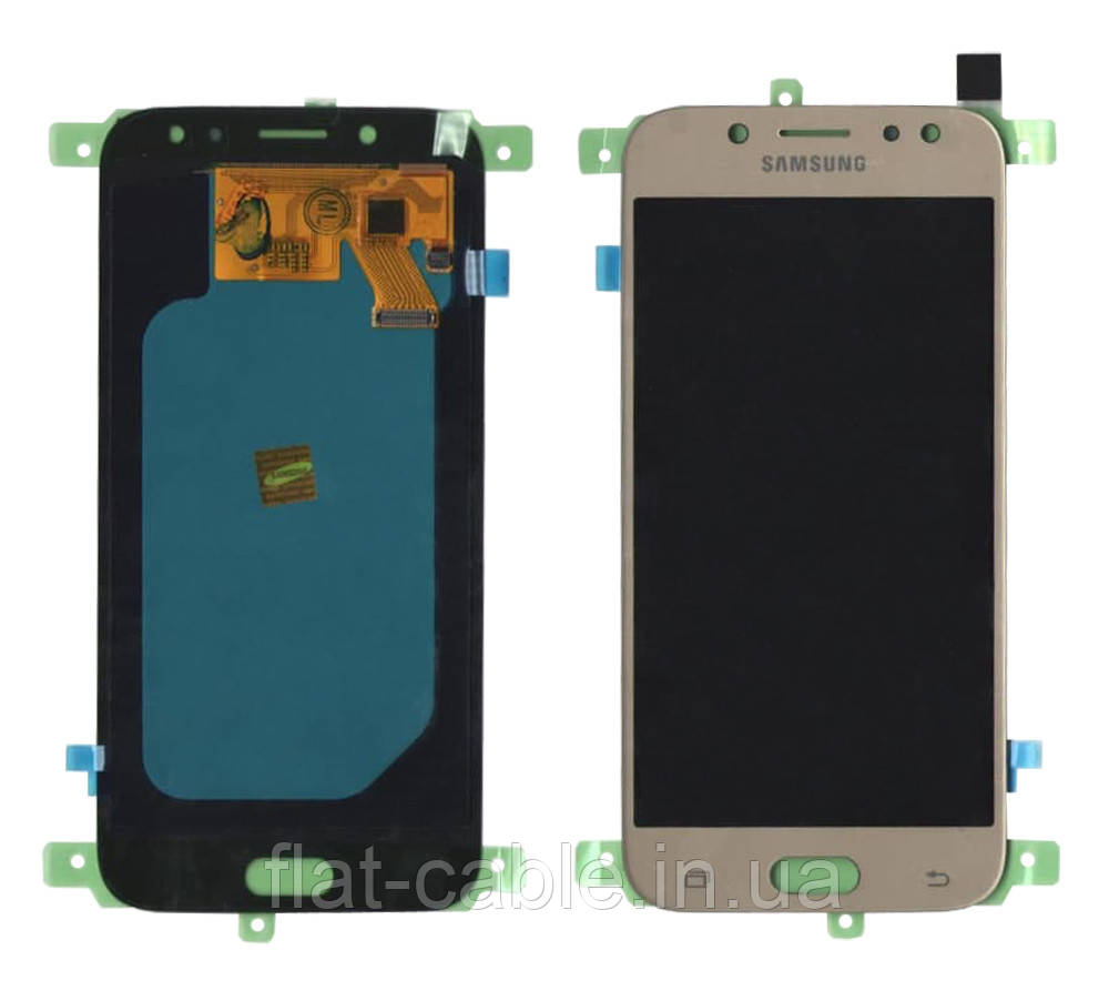 Дисплей + сенсор Samsung J530 J5 (2017) Золотий OLED LCD CHINA SERVICE PACK