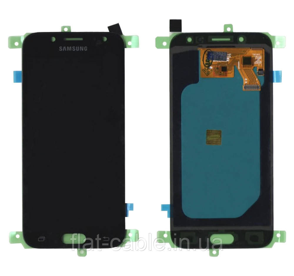 Дисплей + сенсор Samsung J530 J5 (2017) Чорний OLED LCD CHINA SERVICE PACK