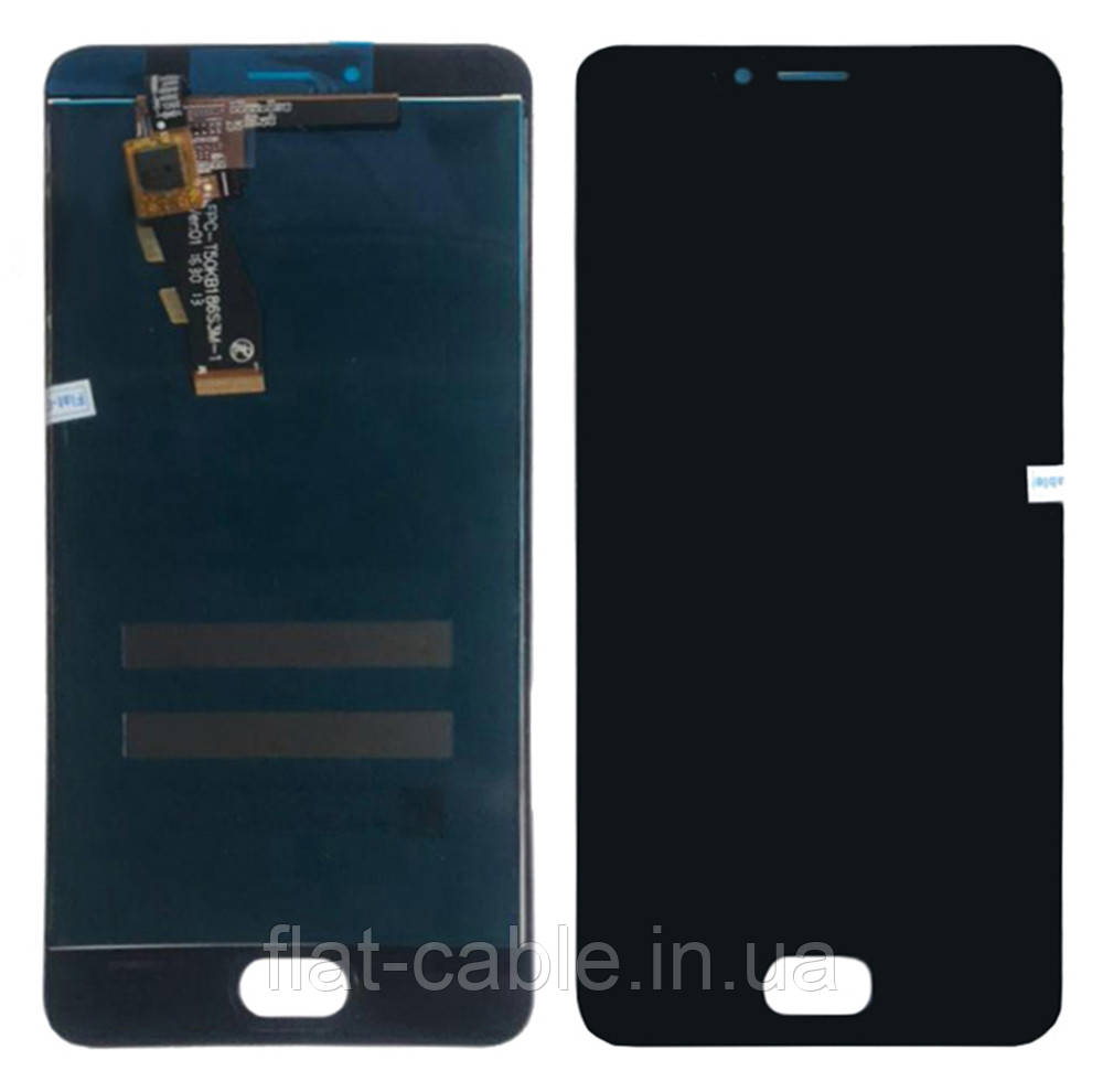 Дисплей + сенсор Meizu M3S Y685Q Чорний, розмір кнопки додому 15 мм