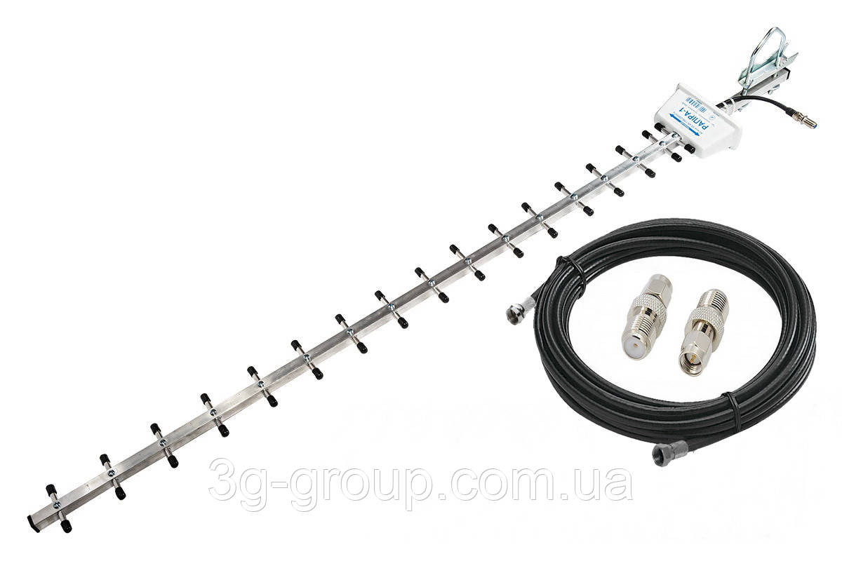 Антенний комплект 3G/4G/LTE Rapira-1 (РАПІРА-1) 1700-2200 20dB (SMA)
