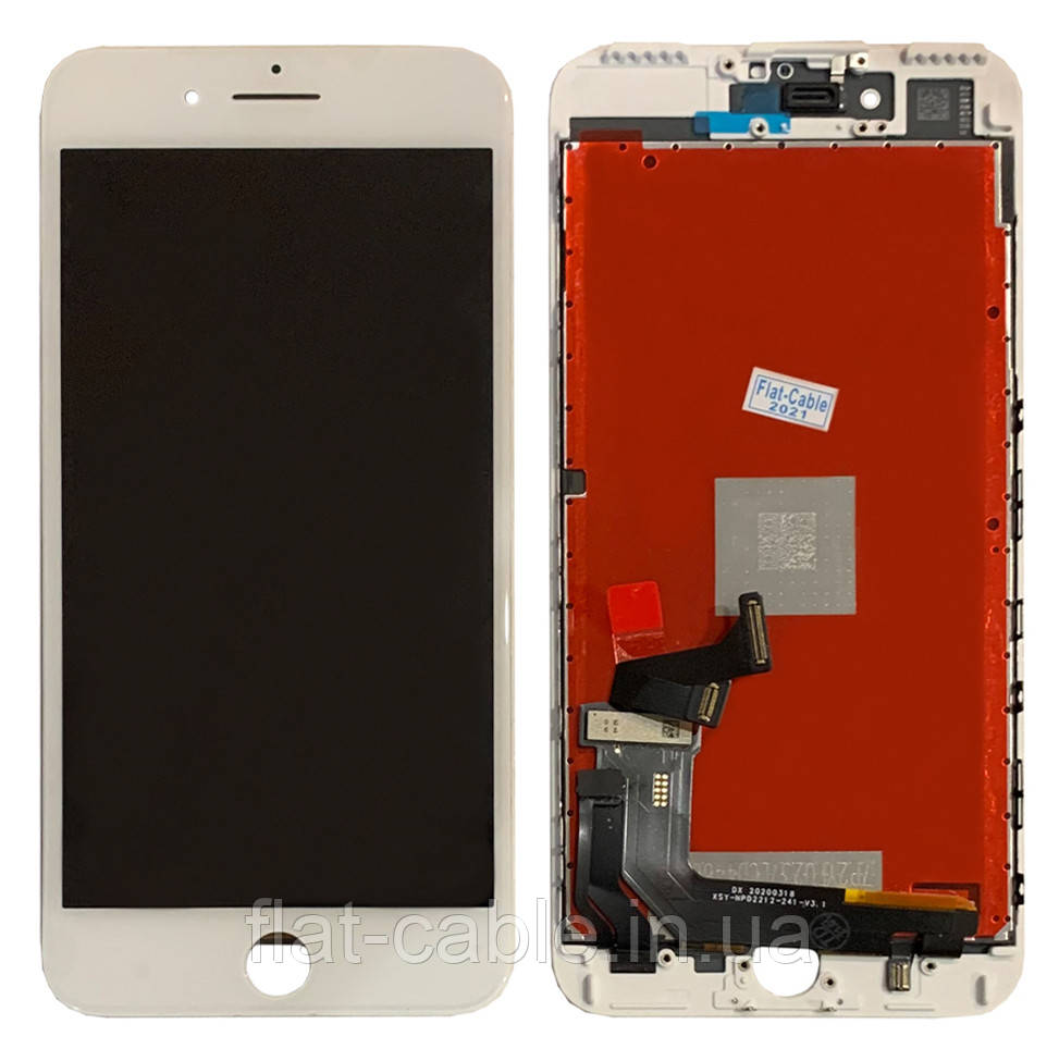 Дисплей (модуль) iPhone 7 Plus (A1661/ A1784/ A1785) Білий (PRC)