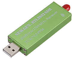 USB RTL2832U R820T2 SDR широкосмуговий приймач 0.5PPM RTL.SDR AM FM NFM DSB LSB SW TCXO радіо тюнер ТВ-сканер