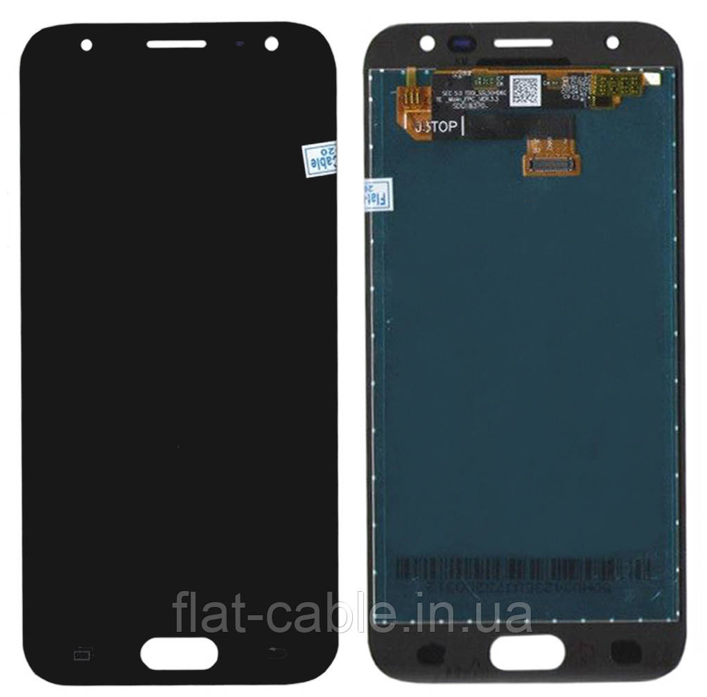 Дисплей + сенсор Samsung J330 J3 ( J2017) Чорний LCD оригінал