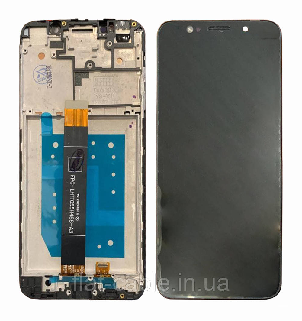Дисплей + сенсор Huawei Y5 2018, DRA-L21 DRA-L22 DRA-L02 DRA-LX9, Honor 7A DUA-L22 Чорний в рамці
