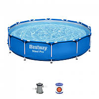 Бассейн Bestway Steel Pro 56, 366x76 см