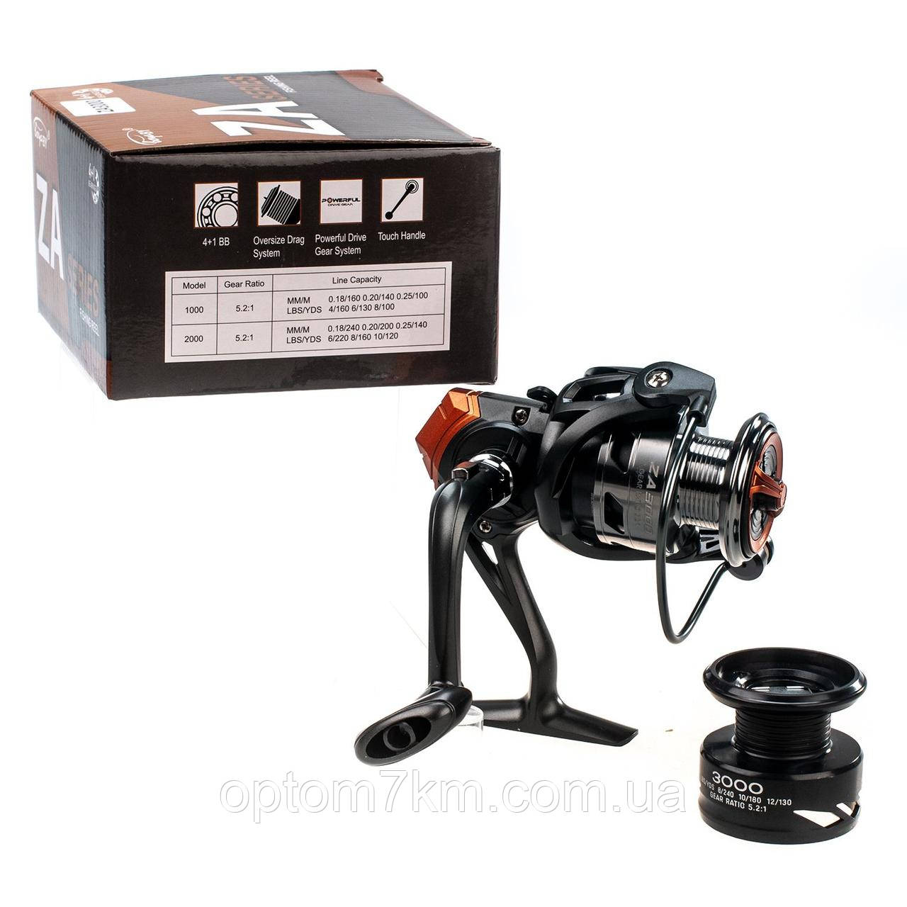 Котушка BoyaBy ZA4000 4+1bb
