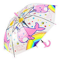 Дитяча парасолька-тростина напівавтомат арт. MK 3612-1