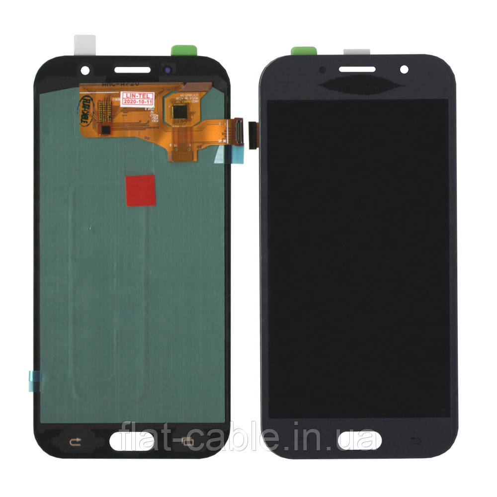 Дисплей + сенсор Samsung A720H GALAXY A7 2017 Чорний OLED LCD CHINA SERVICE PACK