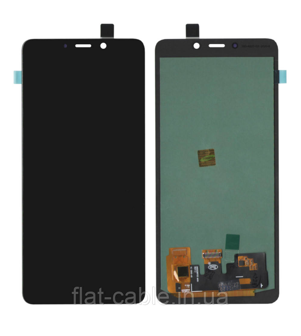 Дисплей + сенсор Samsung A920 Galaxy A9 2018 Чорний OLED LCD CHINA SERVICE PACK