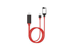 Конвертер Lightning - HDTV Cable (video&charge)