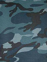 Ткань Грета Моготекс камуфляж разных рисунков городской камуфляж син. 4030/1
