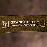 Ремень мужской под джинсы GRANDE PELLE 11255 Шоколадный, фото 6