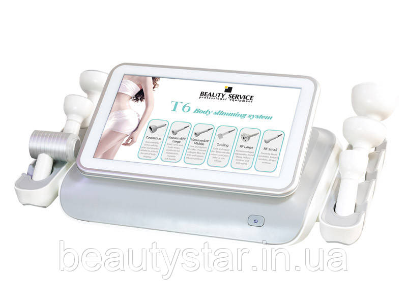 Косметологический комбайн Body Slimming System 6-в-1 BS-T06 косметологический аппарат RF лифтинг для лица тела - фото 1 - id-p880781747