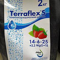 Террафлекс/Terraflex - S (14-6-25 + 3,2 MgO + TE) - для ягідних культур, (2кг)