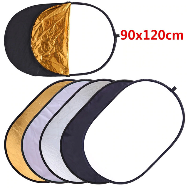 Портативный отражатель 5 в 1 90х120 см