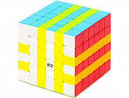QiYi QiFan S2 6x6 stickerless | Кубик Рубіка 6x6 Кийи С2 кольоровий, фото 8