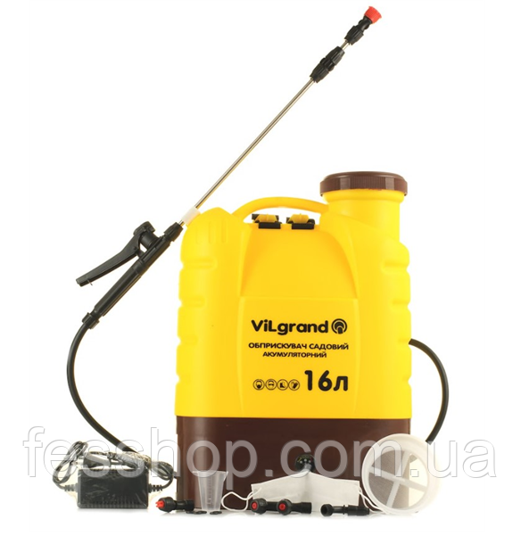 Акумуляторний обприскувач ViLgrand SGA-16RP2 на 16 літрів