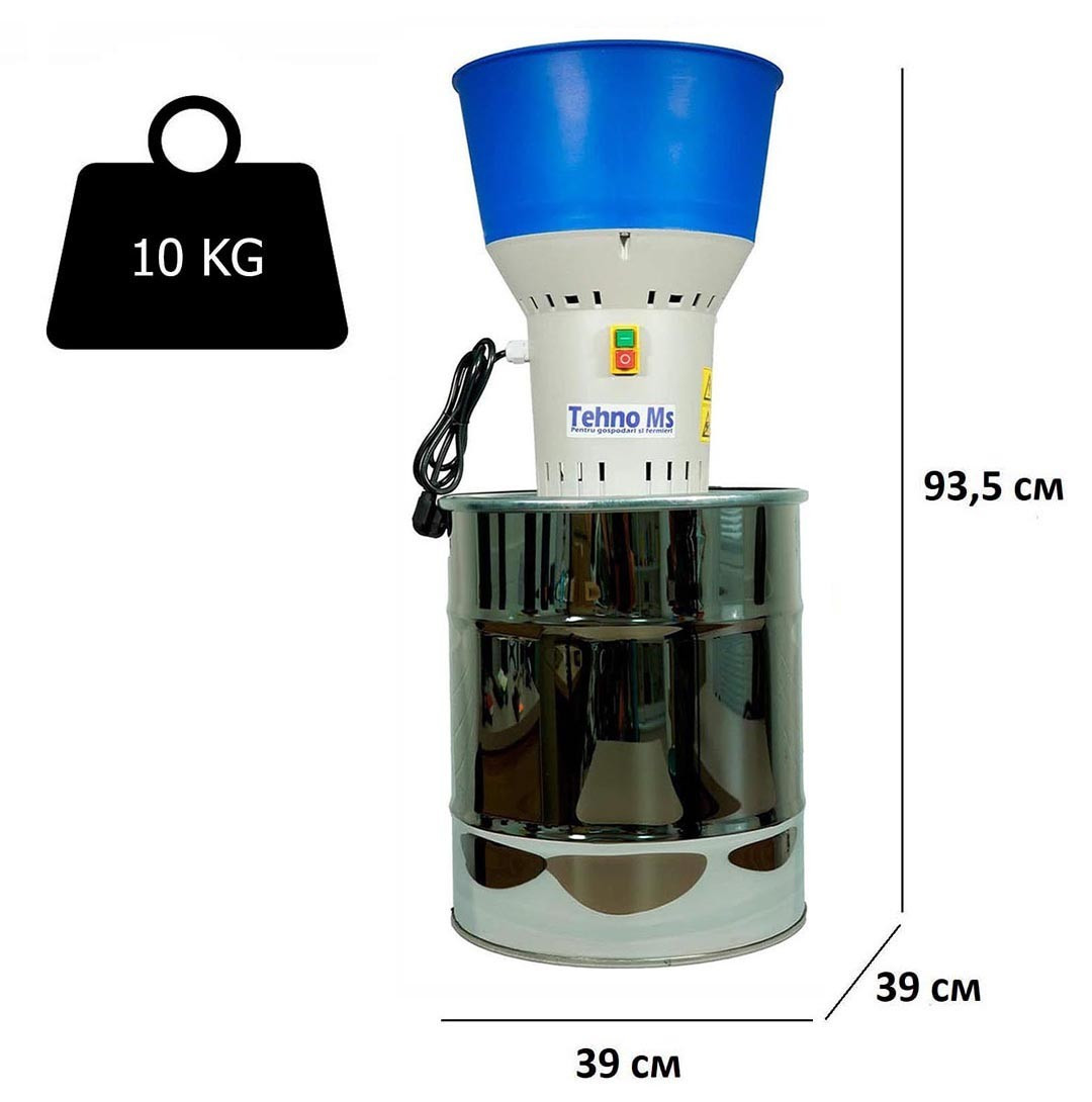 Зернодробілка-мельниця — мукомолка Tehnomur Holz Mill INOX-50, фото 1