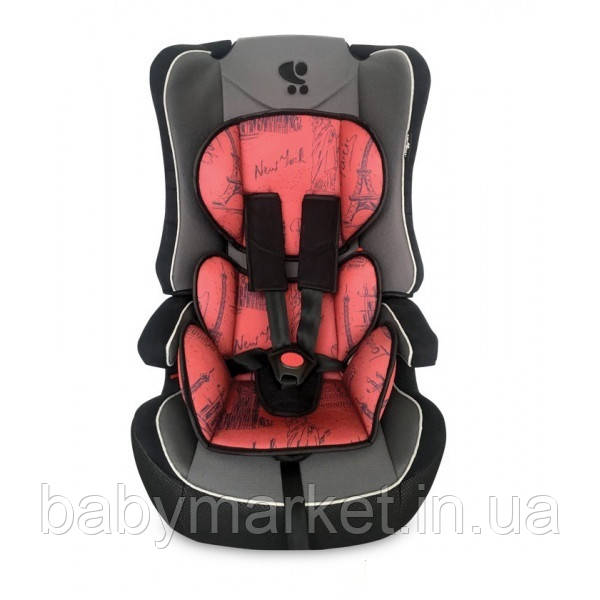 Автокрісло Lorelli EXPLORER (9-36кг) (black/red cities)