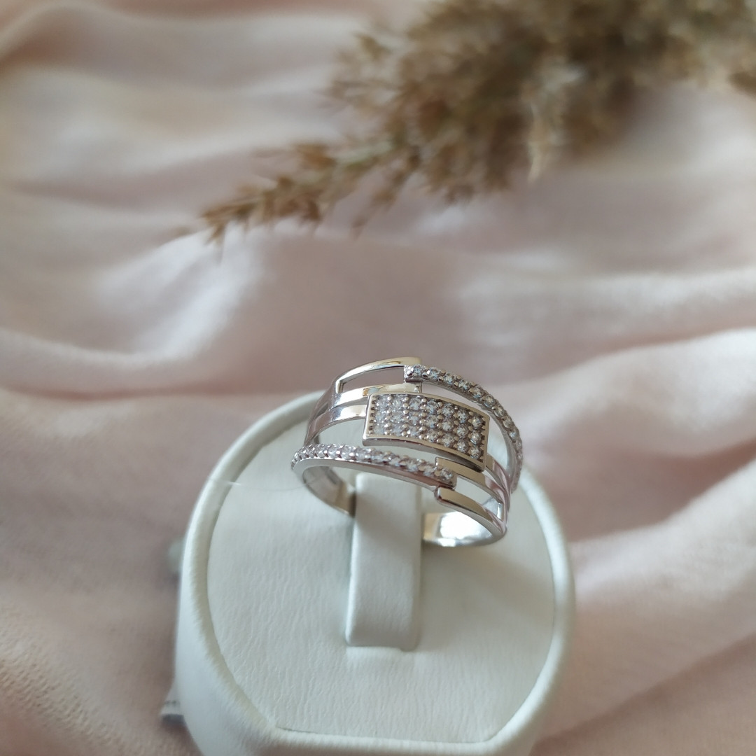 Кільце срібне жіноче