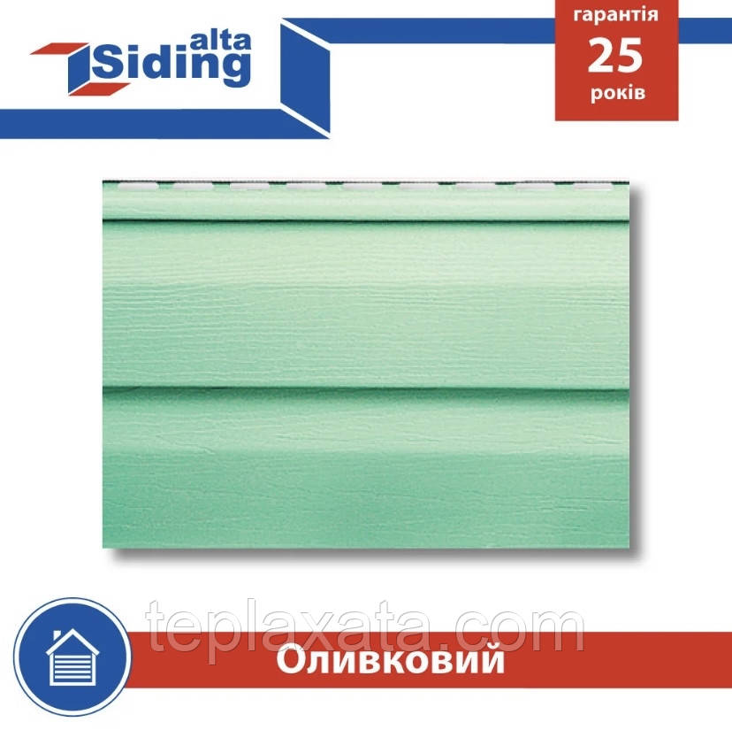 Сайдинг АЛЬТА ПРОФІЛЬнгАнгара оливковий (0,84 м2)