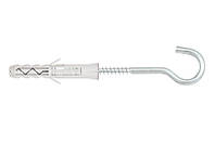 Розпірні дюбелі з напівкруглим гаком 6х35 (100шт)