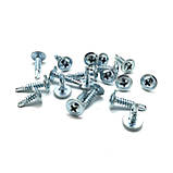 Саморіз із пресшайбою зі свердлом 4.2x13 1000 шт., фото 8