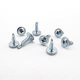 Саморіз із пресшайбою зі свердлом 4.2x13 1000 шт., фото 9