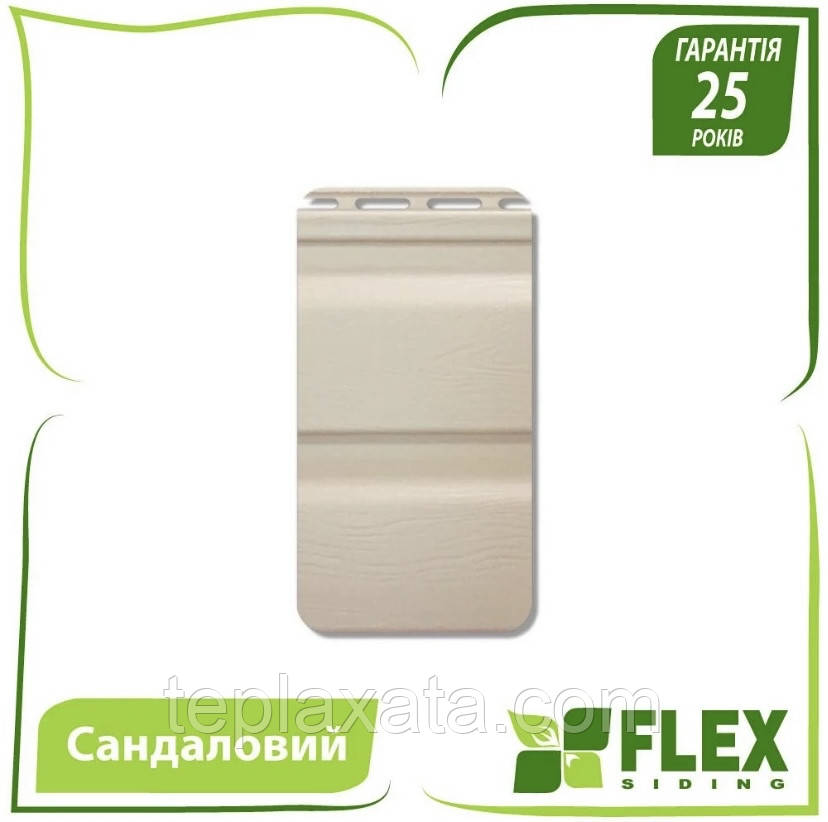 ОПТ — Сайдинг FLEX Корабельна дошка сандаловий (0,84 м2)