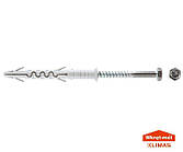 Дюбель 8х100 мм нейлоновий з шурупом 6х100мм з головкою KPR-PIKE-08100K Wkret-met