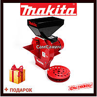 Зернодробилка + Млин Makita EFS 4200 (4.2 кВт, 280 кг/ч). Измельчитель Макита для зерна и корнеплодов