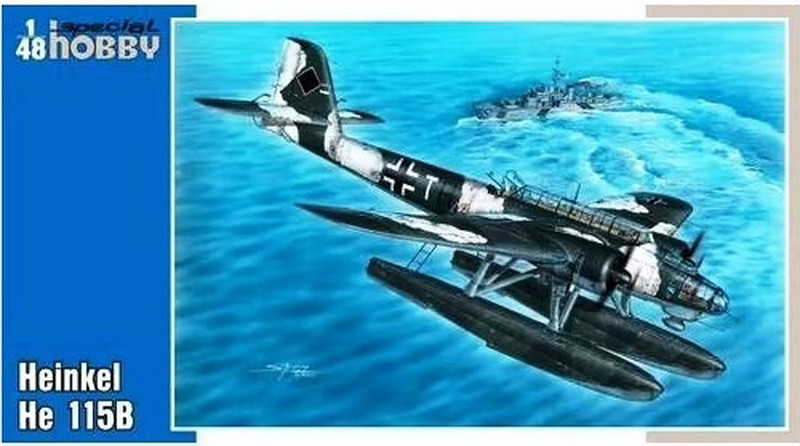 Пластикова модель 1/48 Special hobby 48110 Heinkel He 115B
