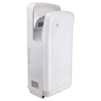 Сушарка для рук сенсорна Lidz (WHI)-130.01.97 1800 Вт електрична настінна