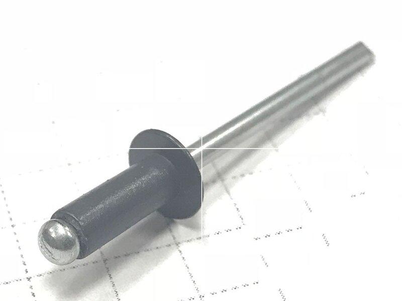 Заклепка 4,0x8,0 пофарбована RAL 7024 500 шт