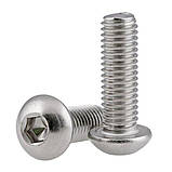 Гвинт М8х25 ISO 7380 A2 з напівкруглою головкою, внутрішній шестигранник (50 шт), фото 2