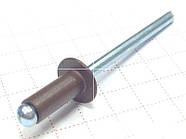 Заклепка 4,0x10 пофарбована RAL 8019 500 шт
