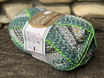 Носкова пряжа Flotte Socke серія Perfect Jacquard 75% вовна суперуош 25% поліаміду, 420 м/100г