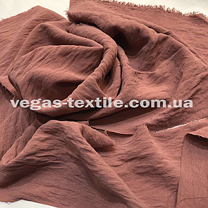 Американський Креп (Жатка) Темна Пудра