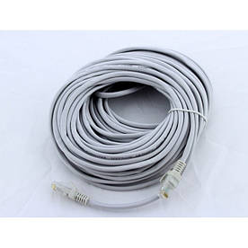 Патчкорд для інтернету - вита пара LAN 20м 13525-10 сірий