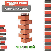 ОПТ - АЛЬТА ПРОФИЛЬ Наружный угол фасадной панели Кирпич клинкерный