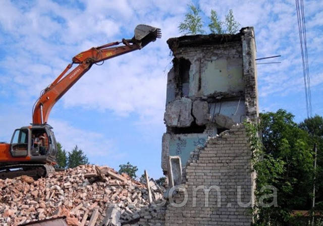 Демонтаж будинків, фото 1