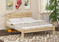 Кровать двуспальная деревянная Адель