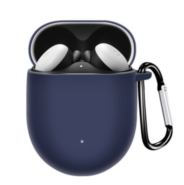 Чохол-накладка CDK Silicone Candy Friendly з карабіном для Google Pixel Buds A (011407) (dark blue)