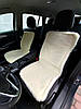 Автомобільна хутряна накидка авточехол на сидіння автомобіля з овечої шерсті чохол автонакидка з овчини Л1, фото 9